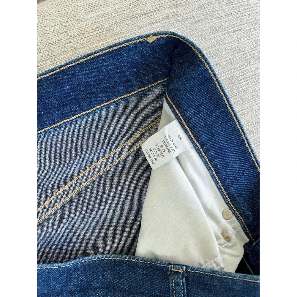 AYR The Big Salad Jeans Size 31 Vandalay Blue Wide Leg Lightweight‎ Denim